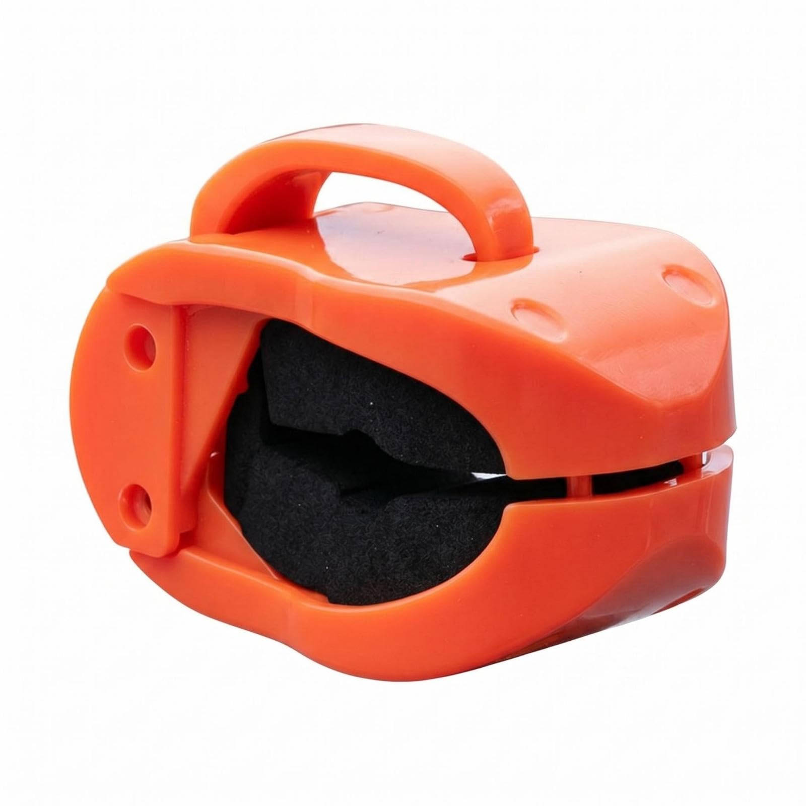 Organizador de Cañas de Pescar de 2 Piezas con Asa de Transporte Antideslizante, Ideal para Almacenamiento.