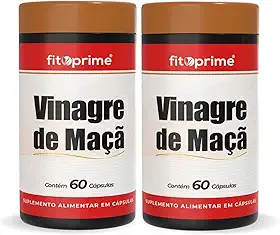 Kit 2x Vinagre de Maçã 60 Cápsulas