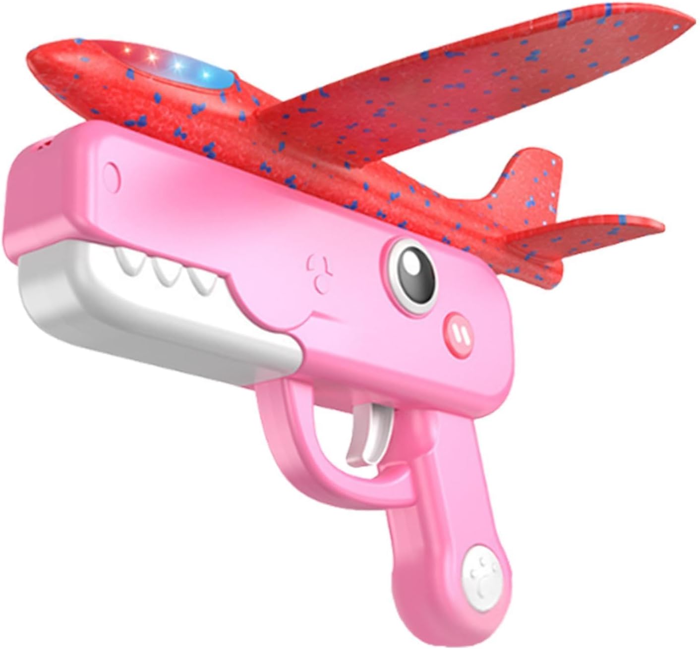 Genérico Foam Planes for Kids | Model with Built-in Light and Dinosaur Design - Airplanes for Children | Birthday, Christmas or Outdoor Gift, Fillers or Socks