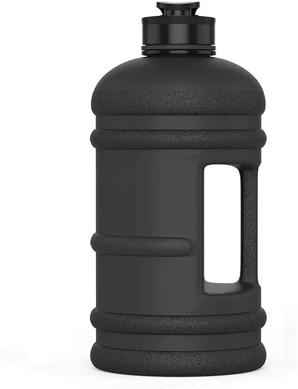 Botella De Agua De 2,2 Litros - Botella De Agua Fitness Ahora Con Tapa Fácil De Beber - Durable Y Extra Fuerte - Sin Bpa - Ideal Para Gimnasio, Dieta, Culturismo, Deportes Al Aire Libre, Senderismo Y