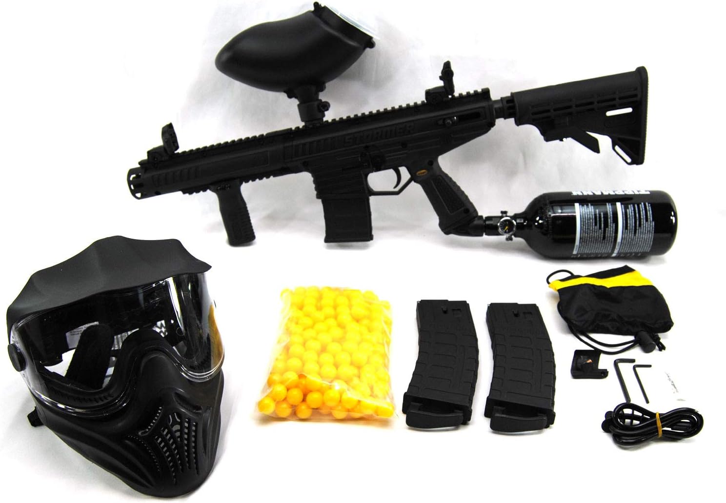 Tippmann Stormer Elite Paintball Package with 200 Rd