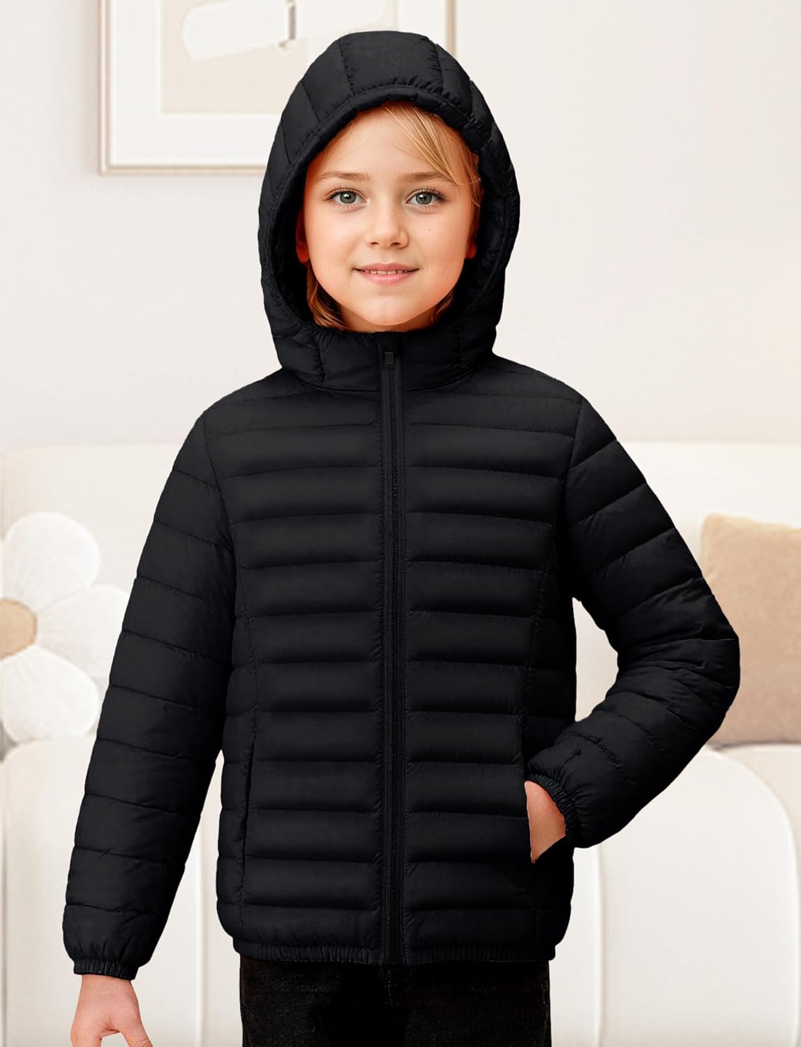 Happy Cherry Toddler Kids Down Jacket Boys Girls Snow Winter Coat Outerwear Warm Snowsuit