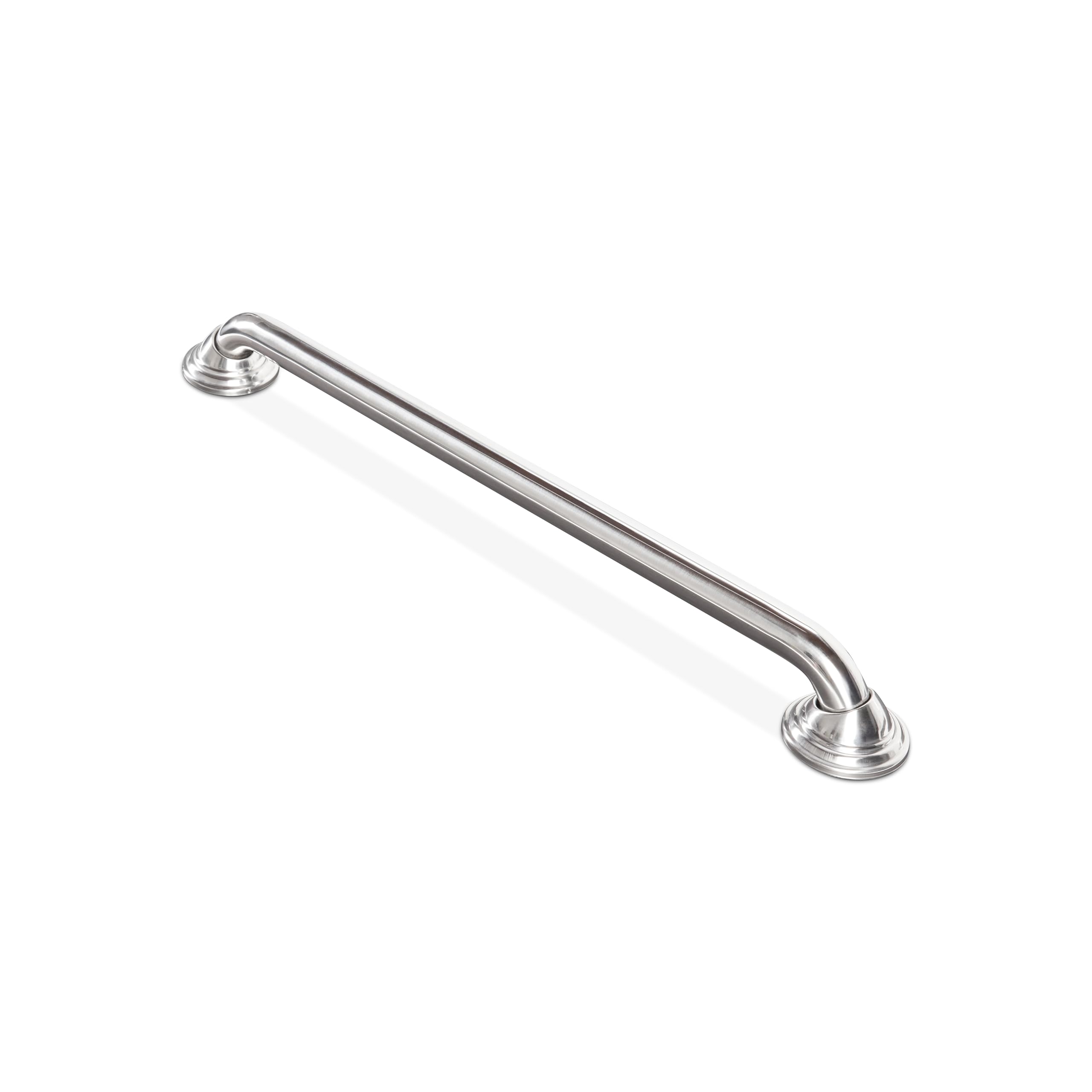 Barre d'appui pour salle de bain inox poignée maintien douche WC 30cm