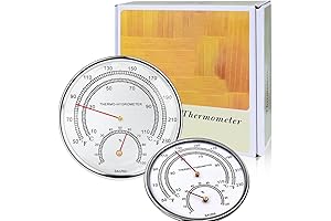 Reliable Fahrenheit Thermometer for Accurate Sauna Monitoring