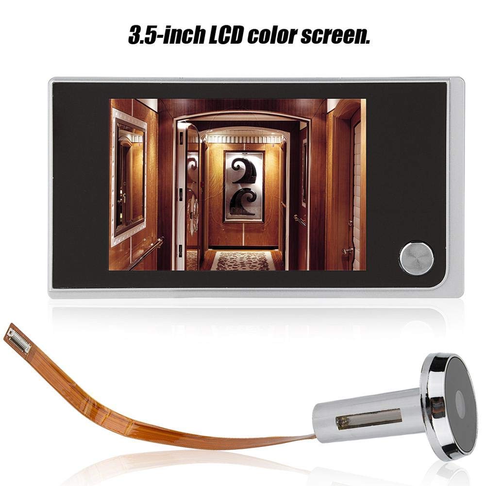 Video Security Türklingel, 3,5 Zoll Farb LCD Digital Türspion, 120 Grad Real View Winkel Digital Tür Guckloch, 2 Mega CMOS Sensor