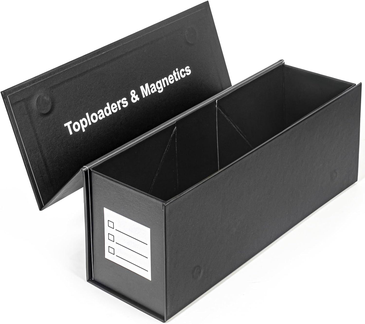 Top loaders Storage Box for Trading Cards, Vertical Magnetic Closure Sports Card Storage Box, Fit Loose Cards, Top loaders, Magnetic Card Holders