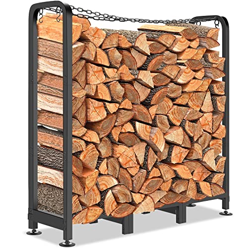 Himimi 4 tier Ladder Bookcase, Industrial Bookshelf, Plant Flower Stand Rack Book Rack Storage Shelves for Home Office Decor 70 x 35 x 117 cm