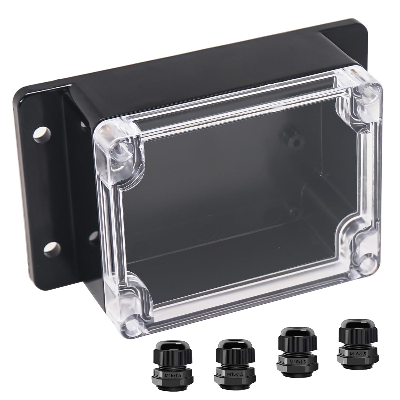 Waterproof Electrical Project Box - Clear ABS Case -14