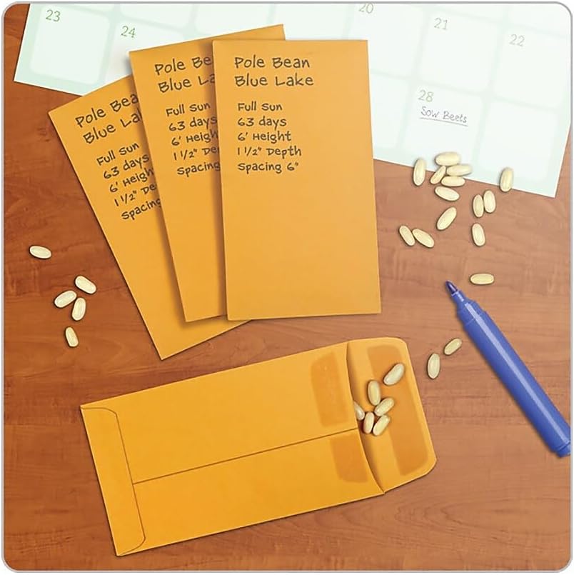 Quality Park 3-1/8 x 5-1/4 Coin Envelopes, #5 Coin Envelopes, 500 Pack, with Gummed Flap, 28 lb Brown Kraft Paper for Small Parts and Cash, Ideal for Home and Office Organization