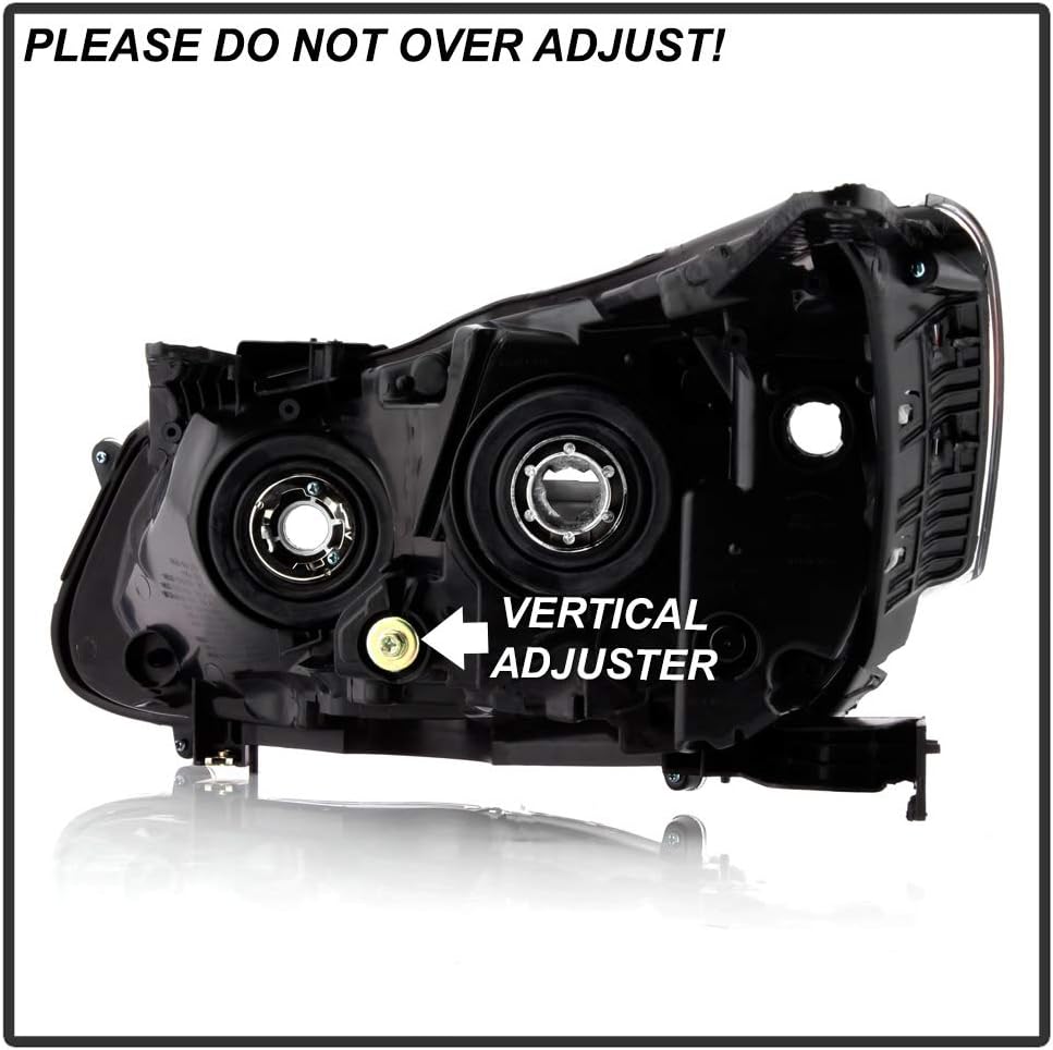 ACANII - For 2016-2017 Honda Accord Sedan w/o LED DRL Projector Headlight Headlamp Assembly Replacemet Passenger Side