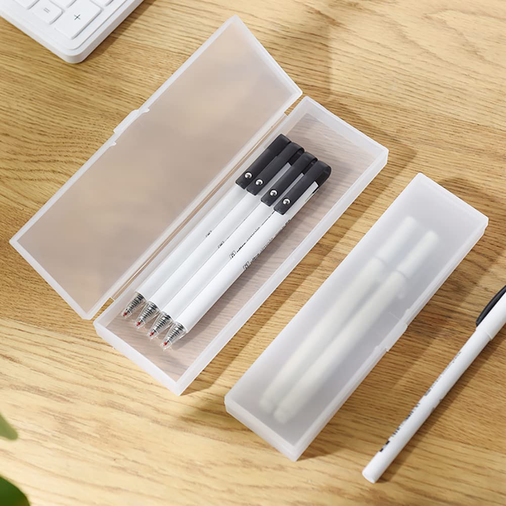 Lot De 2 Trousses à Crayons En Cuir Synthétique Avec