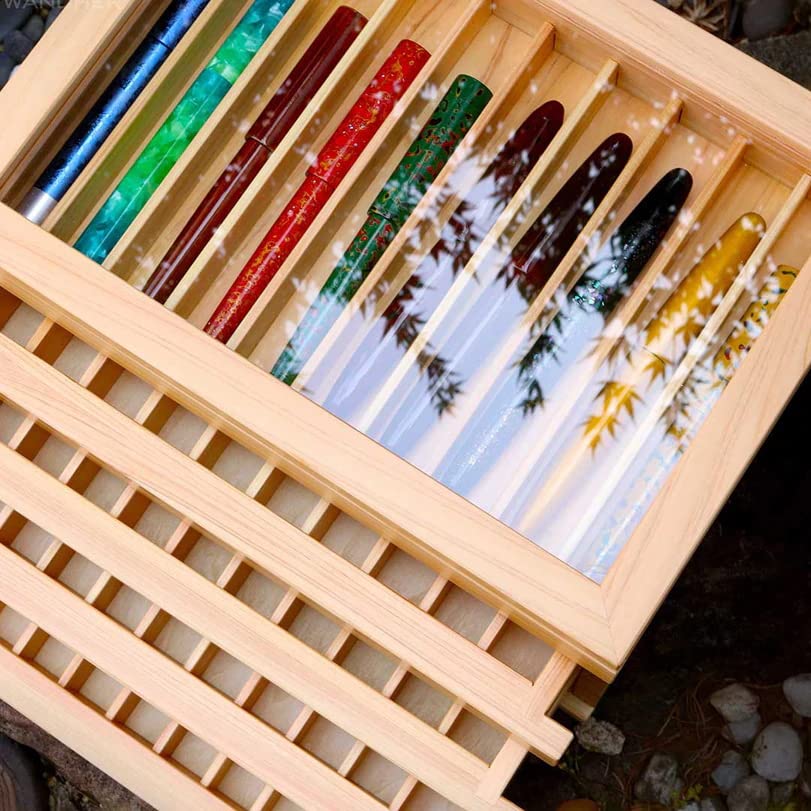 WANCHER Hitasugi Wood Craft 日田杉Penbox 50 WANCHER Hitasugi Wood Craft 日田杉Penbox 50