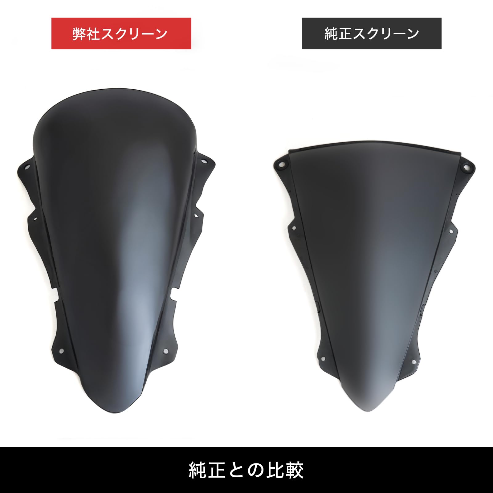 Amazon | エンデュランス バイク ハイスクリーン (スモーク