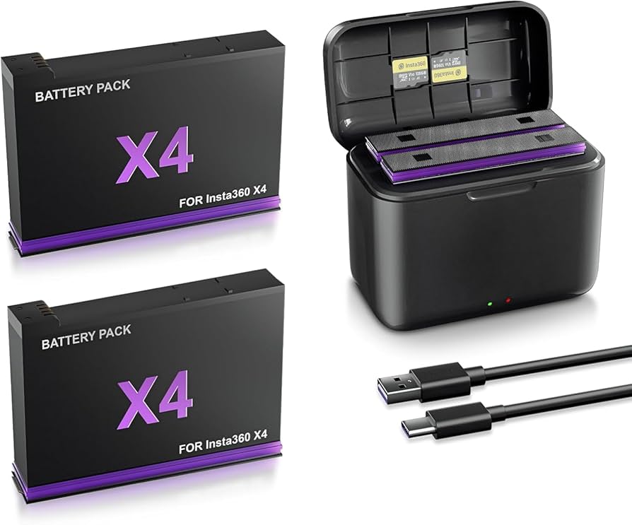 週末限定値下げ Insta360 x4 バッテリー2個付き Amazon | 【新アップグレード版】Insta360 X4 バッテリーセット