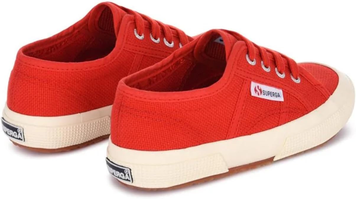 Superga 2750 JCOT Classic Kids Sneakers - Stylish & Durable Canvas Shoes for Everyday Comfort, Easy Lace-Up Design
