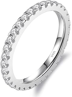 S925 Moissanite Eternity Ring