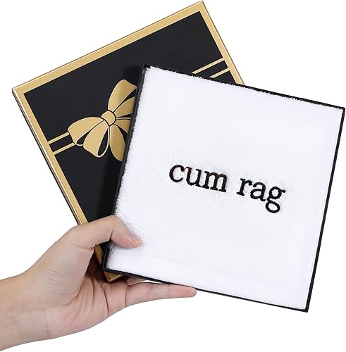 Miniatura 1 de Toalla bordada de trapo, día de San Valentín, luna de miel, regalos lindos para él, hombres, novio, novio, marido, parejas, adultos, único, fresco,