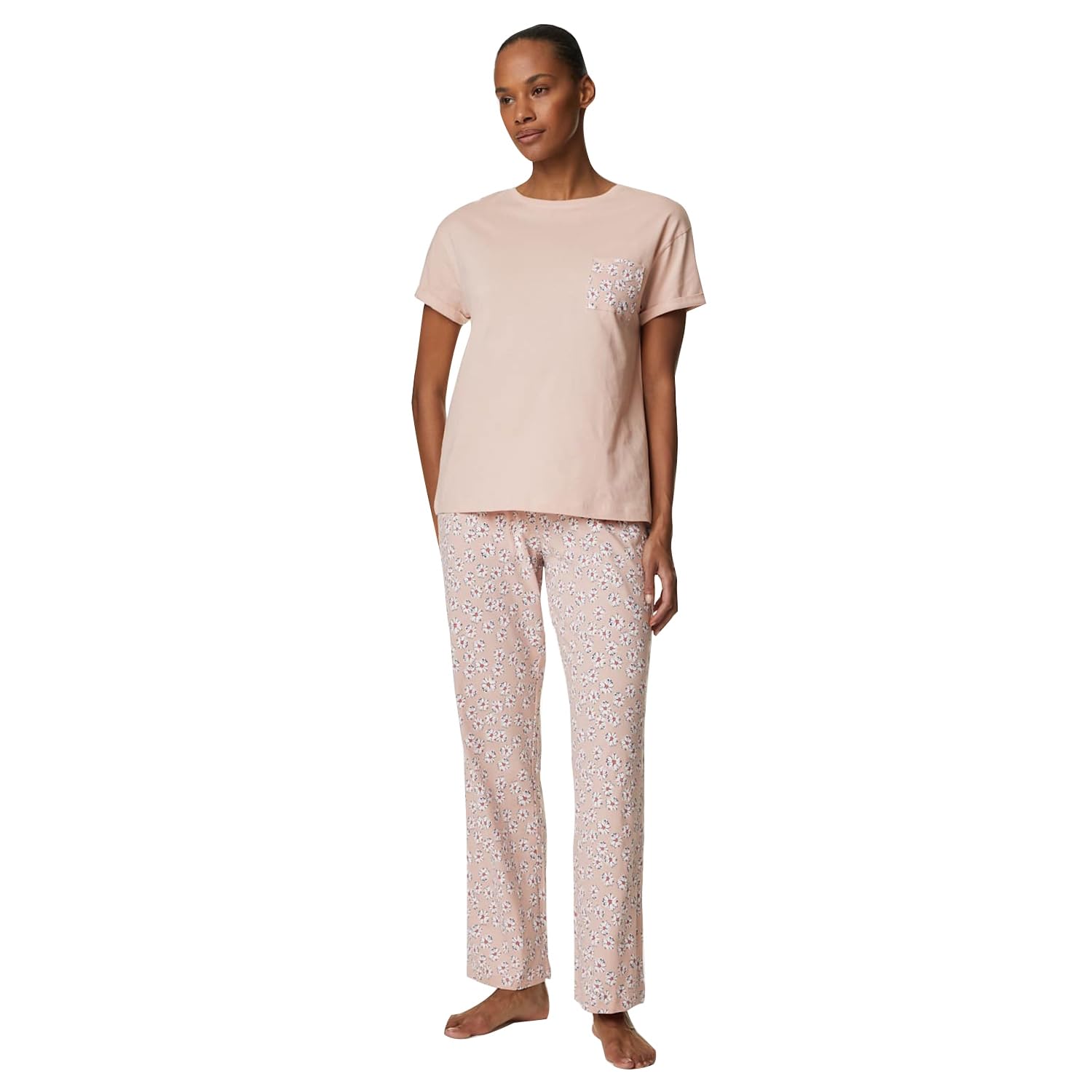marks & spencer Women's Cotton Pajama Set-picture-30