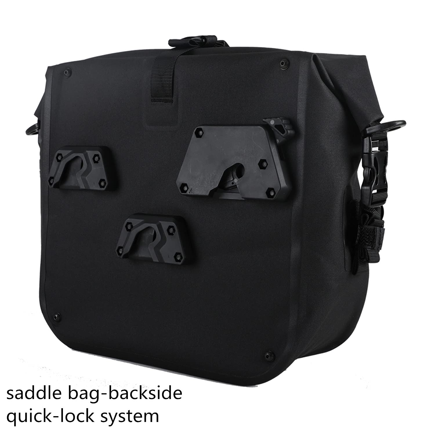 Motorcycle Side Bag system Side Carrier with 14L Saddle Bag for HONDA CM300/500-Right