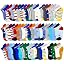 #12 Boys Multicolor-12 Pairs