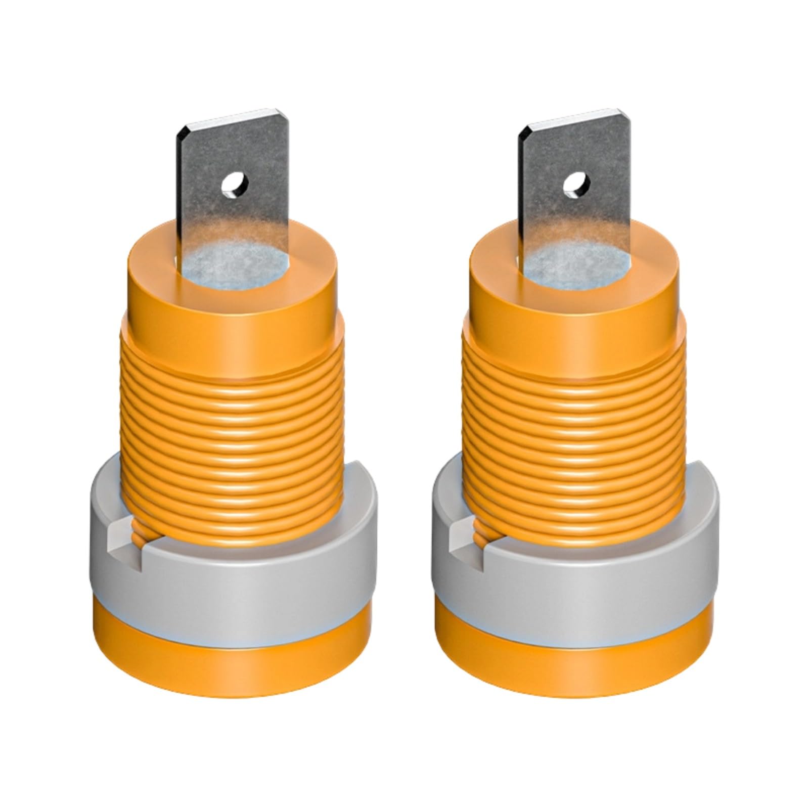 Kaccde A Easy Installation 4Mm Banan Plug Connectors Panel Mount Socket Binding Post Dapter Binding Post Wire Connector Banan Adapter