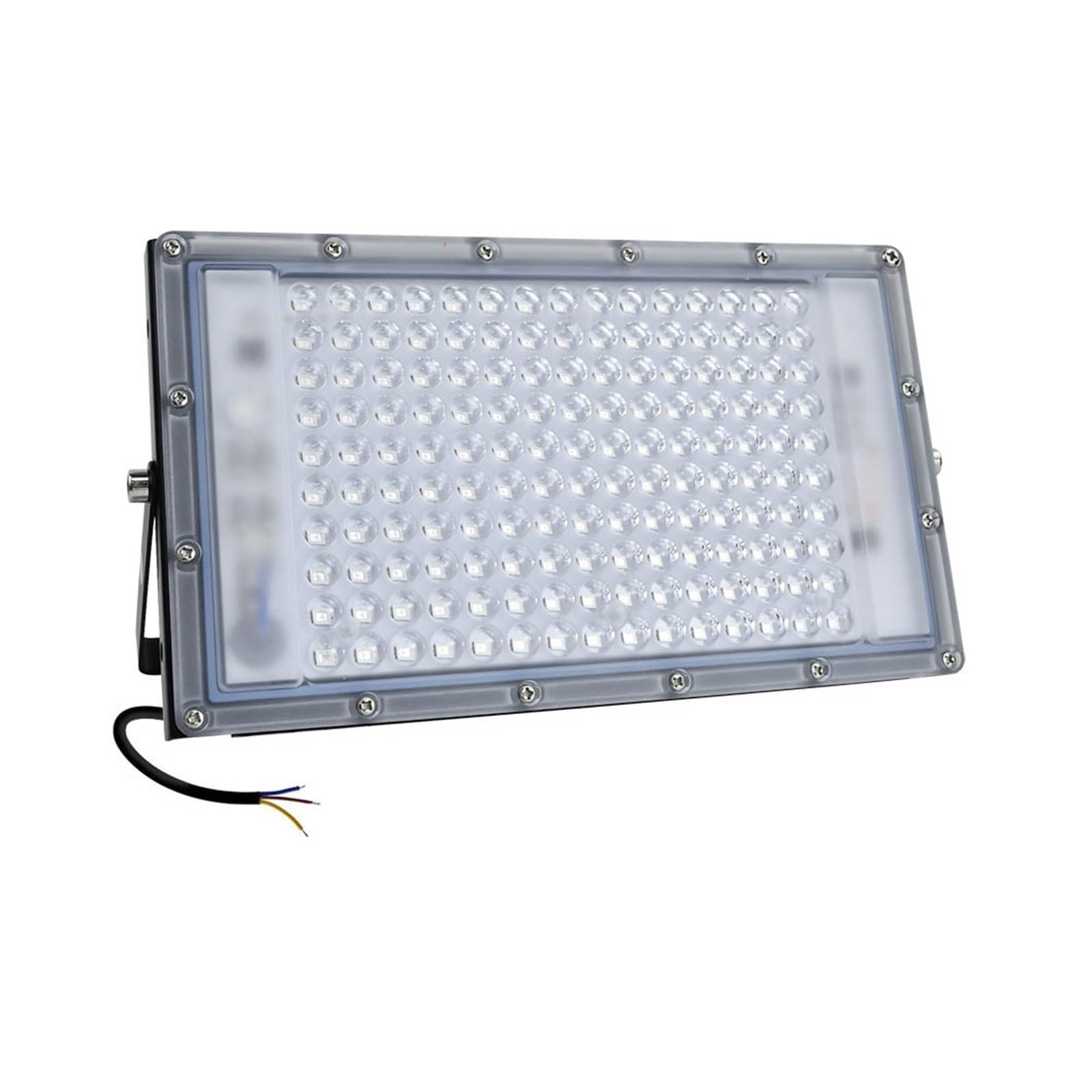 JOLIANE Outdoor UV Led Black Light 100W 200W 300W Waterproof Sta Dance Ultraviolet Blacklight Flood Light for Glow in The Party Decor(300W NO Plug)