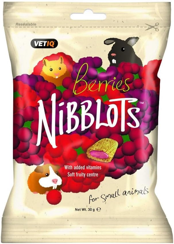 VetIQ M&C Nibblots for Small Animals Berries 30G