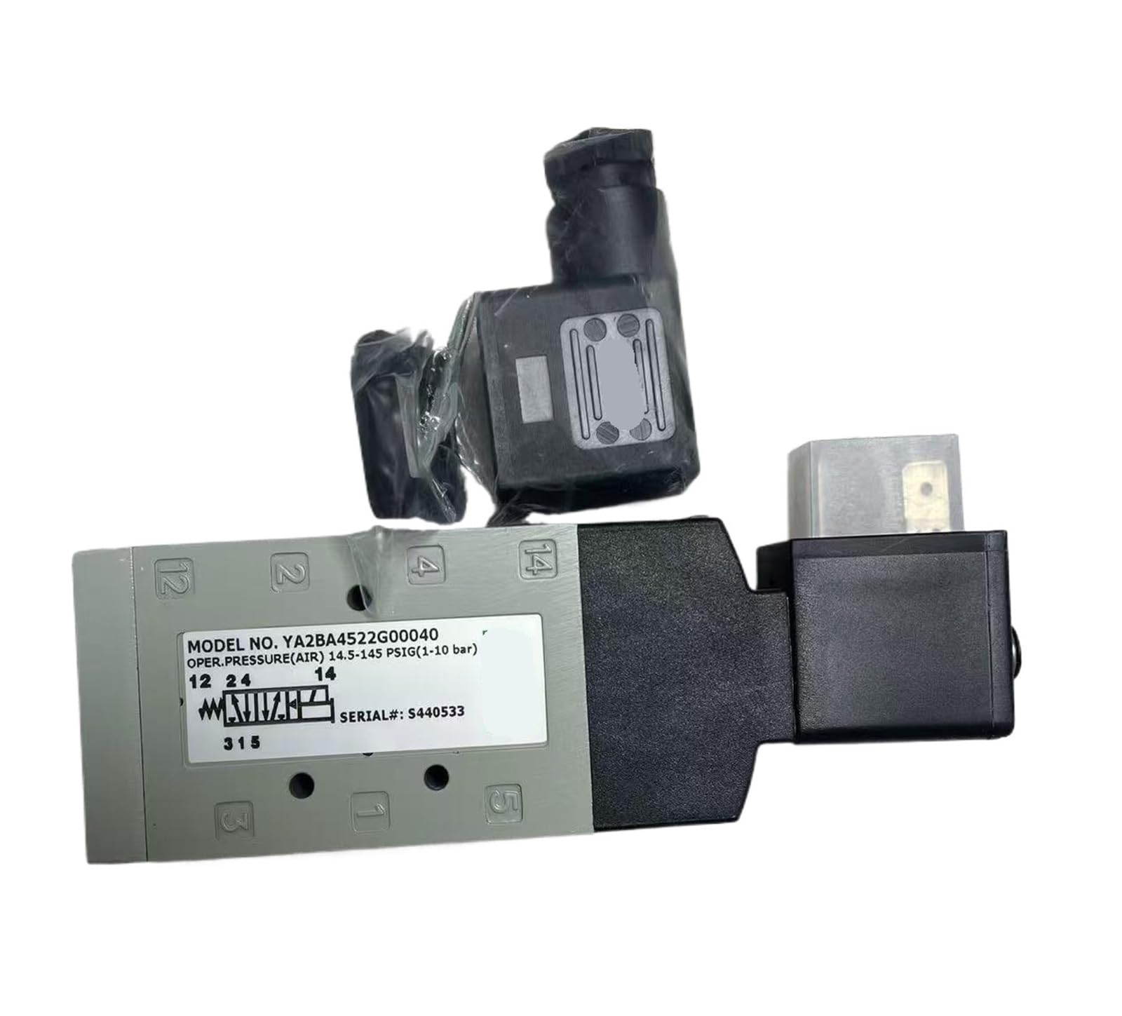 CXDFRSER YA2BA4522G00040, Solenoid Valve, G1/4 'thread, 220VAC