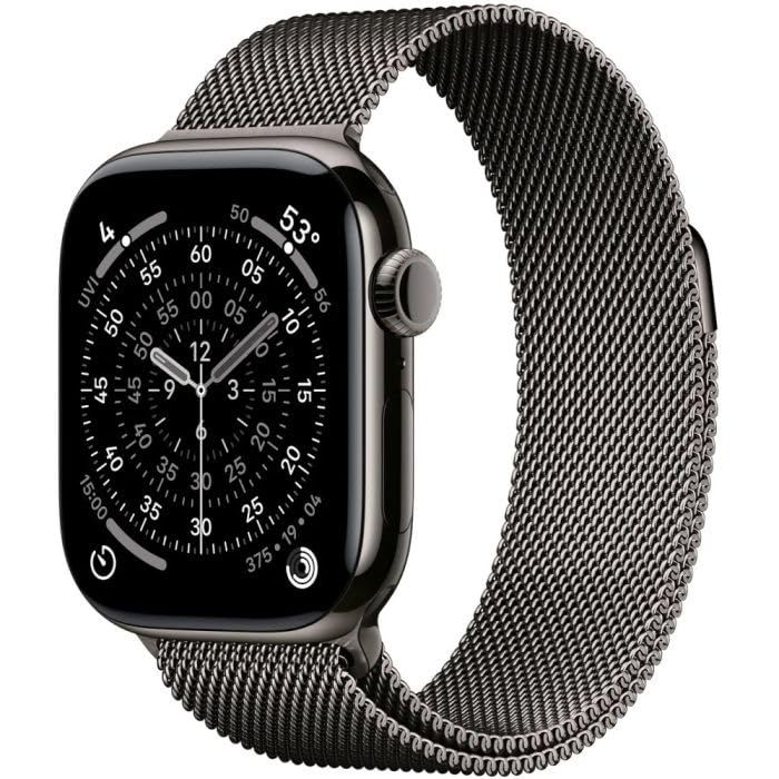 Apple Watch Series 11 natural titanium 42mm 4G natural milanese Loop