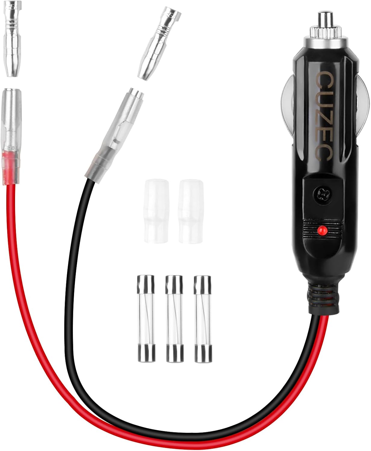 CUZEC (10-PCAK) 12V Cigarette Lighter Power Adapter