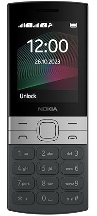 Nokia 150 Dual SIM Premium Keypad Phone | Rear Camera, Long Lasting Battery Life, Wireless FM Radio & MP3 Player and All-New Modern Premium Design | Black - image, photos
