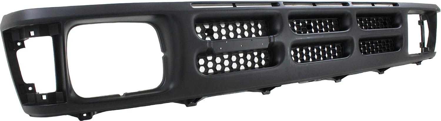 Garage-Pro Grille Assembly Compatible with 1990-1993 Mazda B2600 Painted Black Shell and Insert