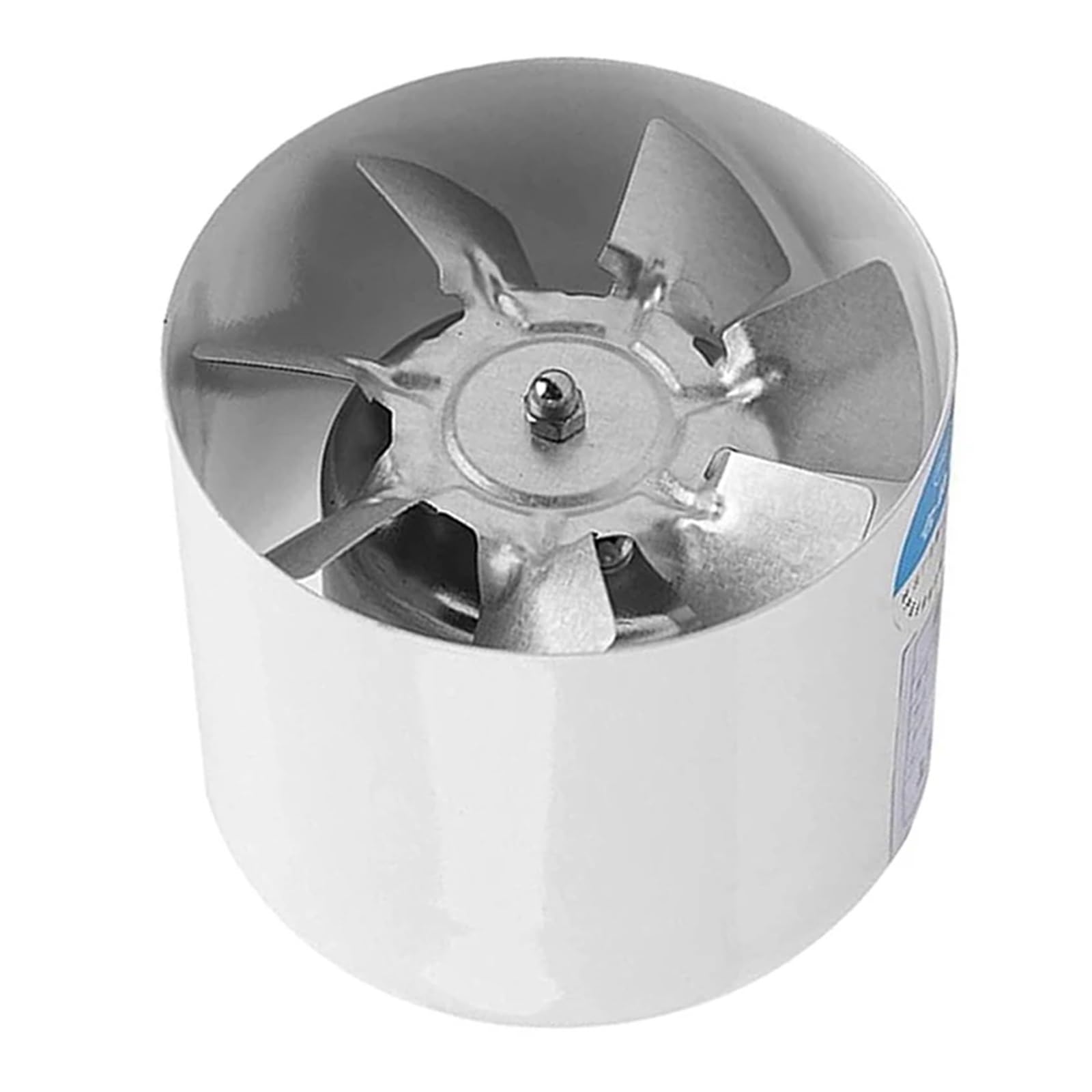 2X 4 Zoll Inline-Kanalventilator Luftventilator Metallrohr Belüftung Abluftventilator Mini-Abluftventilator For Badezimmer, Toilette, Wandventilator,Belüftung
