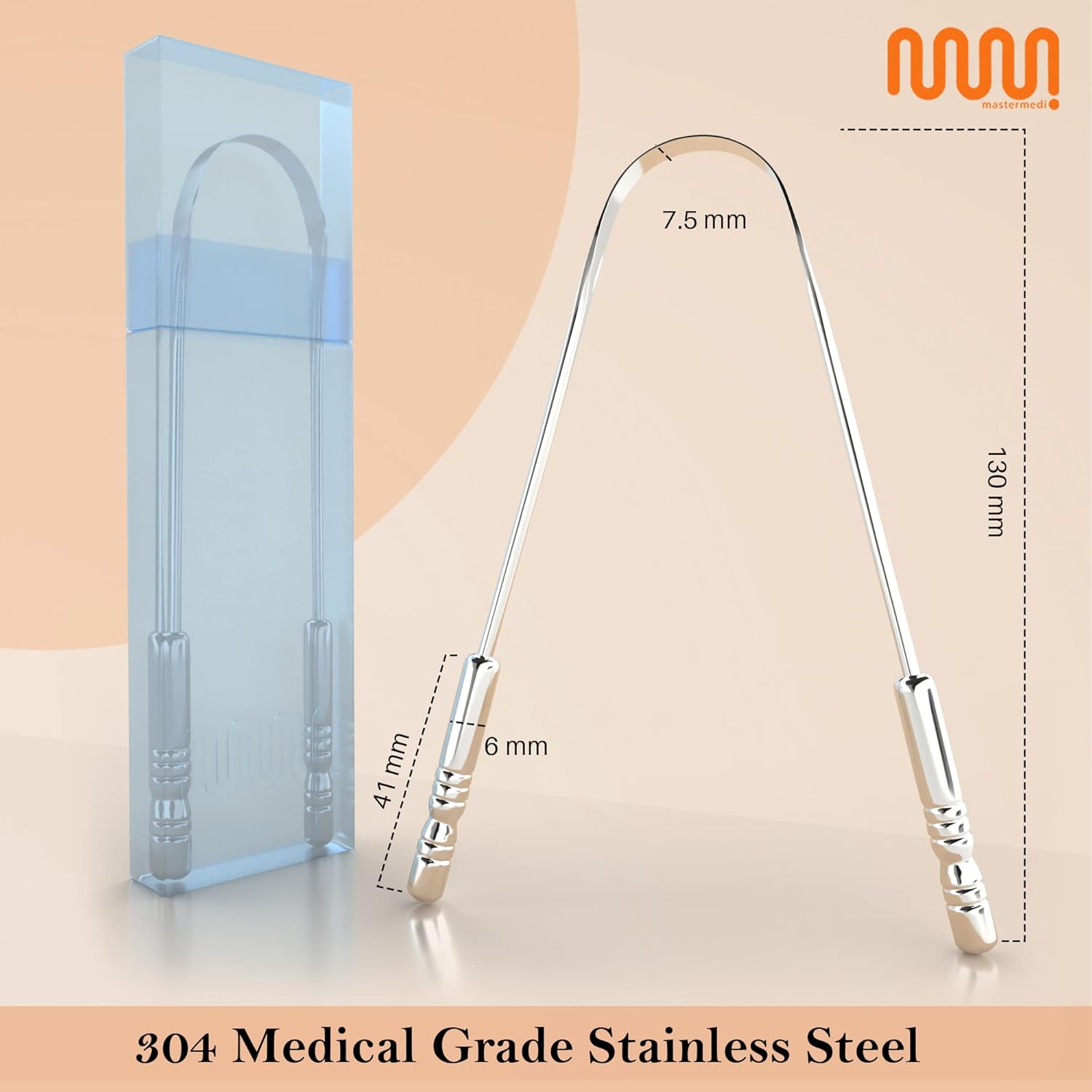 MasterMedi Kit de higiene dental hilo dental menta paquete de 6 con 2