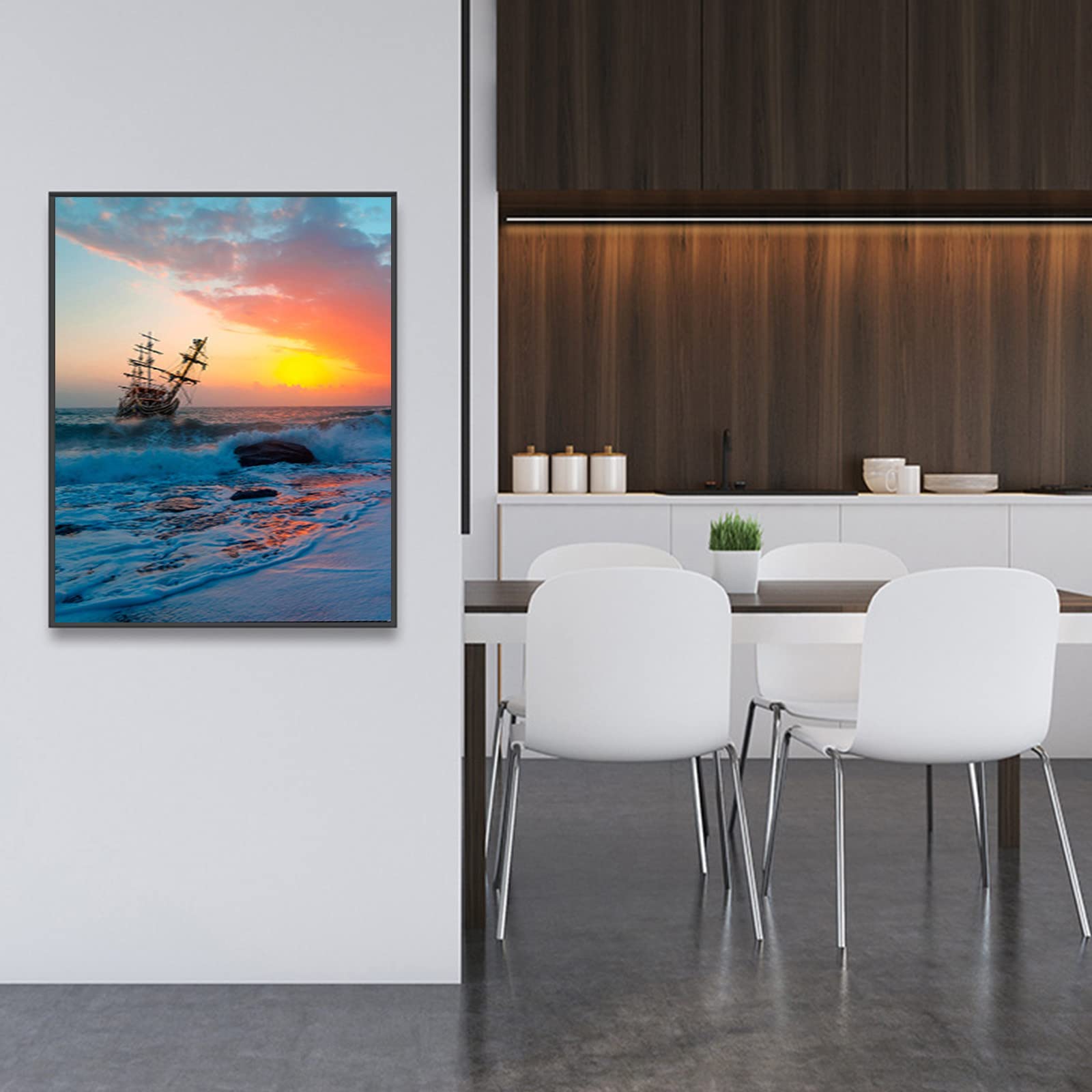 Pintura decorativa de caja de distribución, Caja de medidor de tapa fresca pequeña y moderna, pintura decorativa, caja de distribución vertical débil, protección eléctrica, marco de grietas for mancha