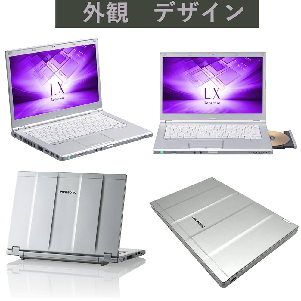 パナソニック Let’sNote CF-LX6高解像度 Win11/office Panasonic ノートパソコン office付き 中古 Windows11 パソコン