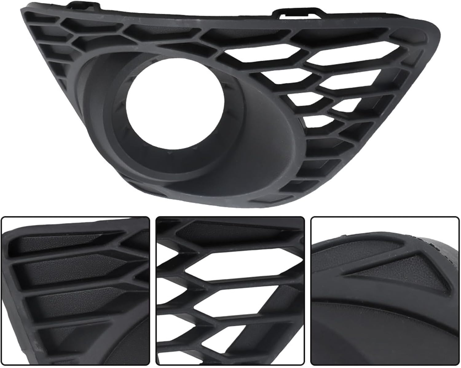 LABLT Right and Left Fog Light Trim Set Compatible Replacement for Fusion 2010 2011 2012 Replacement for AE5Z17E810BA