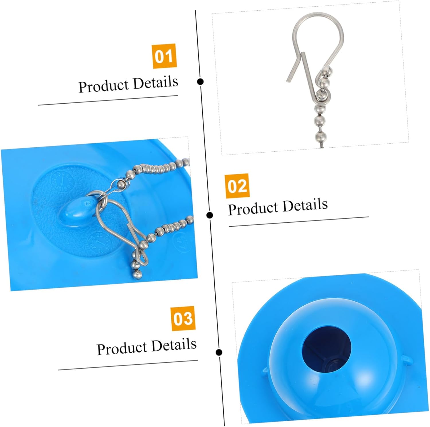 1pc Toilet Flapper Seal Replacement Drain Valve Flap Cover Chain for Efficient Flush Easy Installation Compatible Standard Tanks