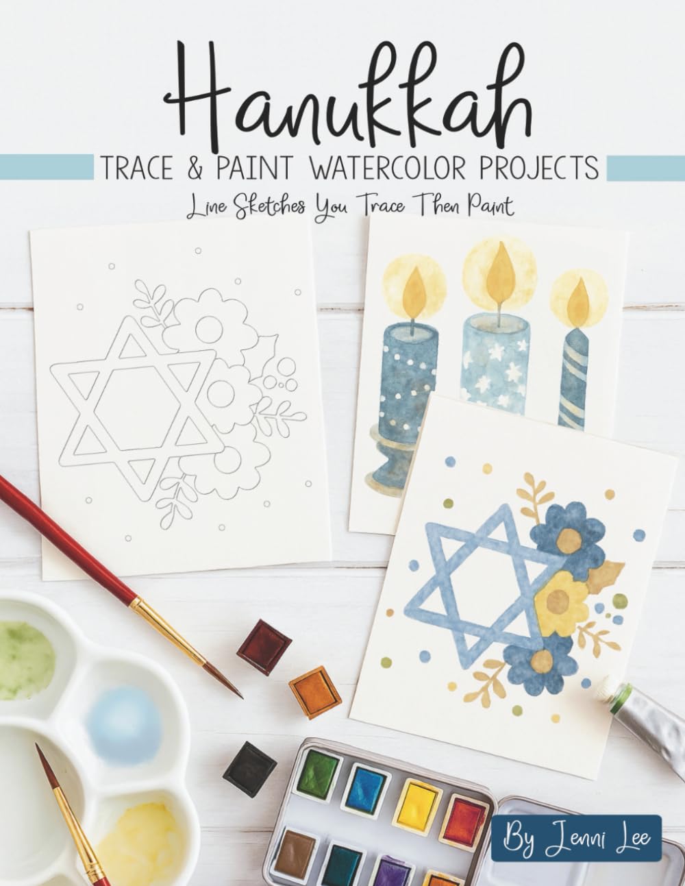 Hanukkah: Trace and Paint Watercolor Projects (Watercolor Trace and Paint Projects)