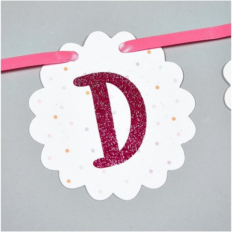Think Pink 3M Girls Personalised Bunting - Petal Fairy