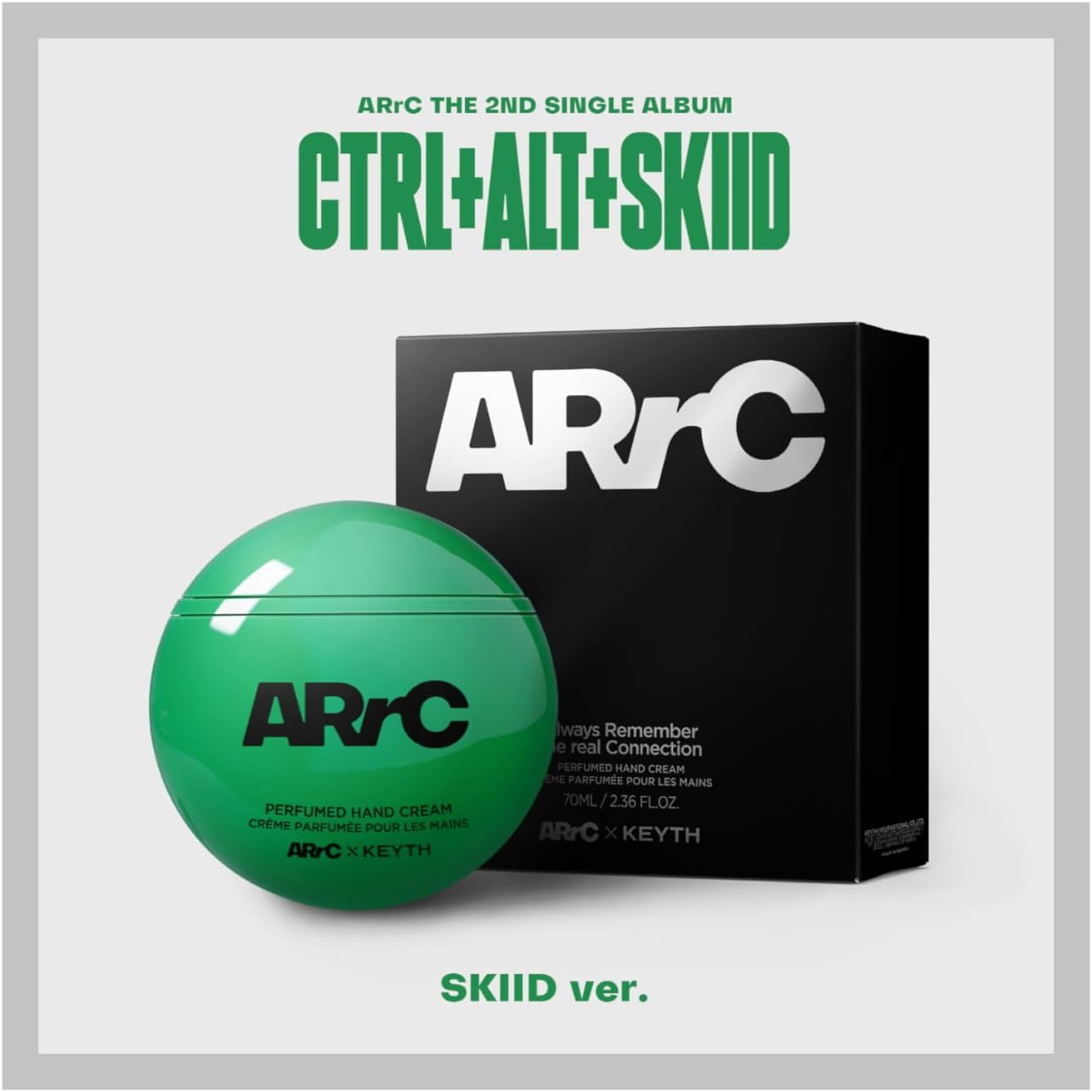 ARrC CTRL+ALT+SKIID 2nd Single Album with Tracking Sealed (SKIID Version)