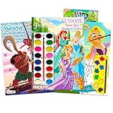 Paint with Water Super Set for Girls Kids Toddlers -- Bundle Includes 3 Deluxe Paint Books with Paint Brushes (Featuring Disney Princess, Tangled and Moana)