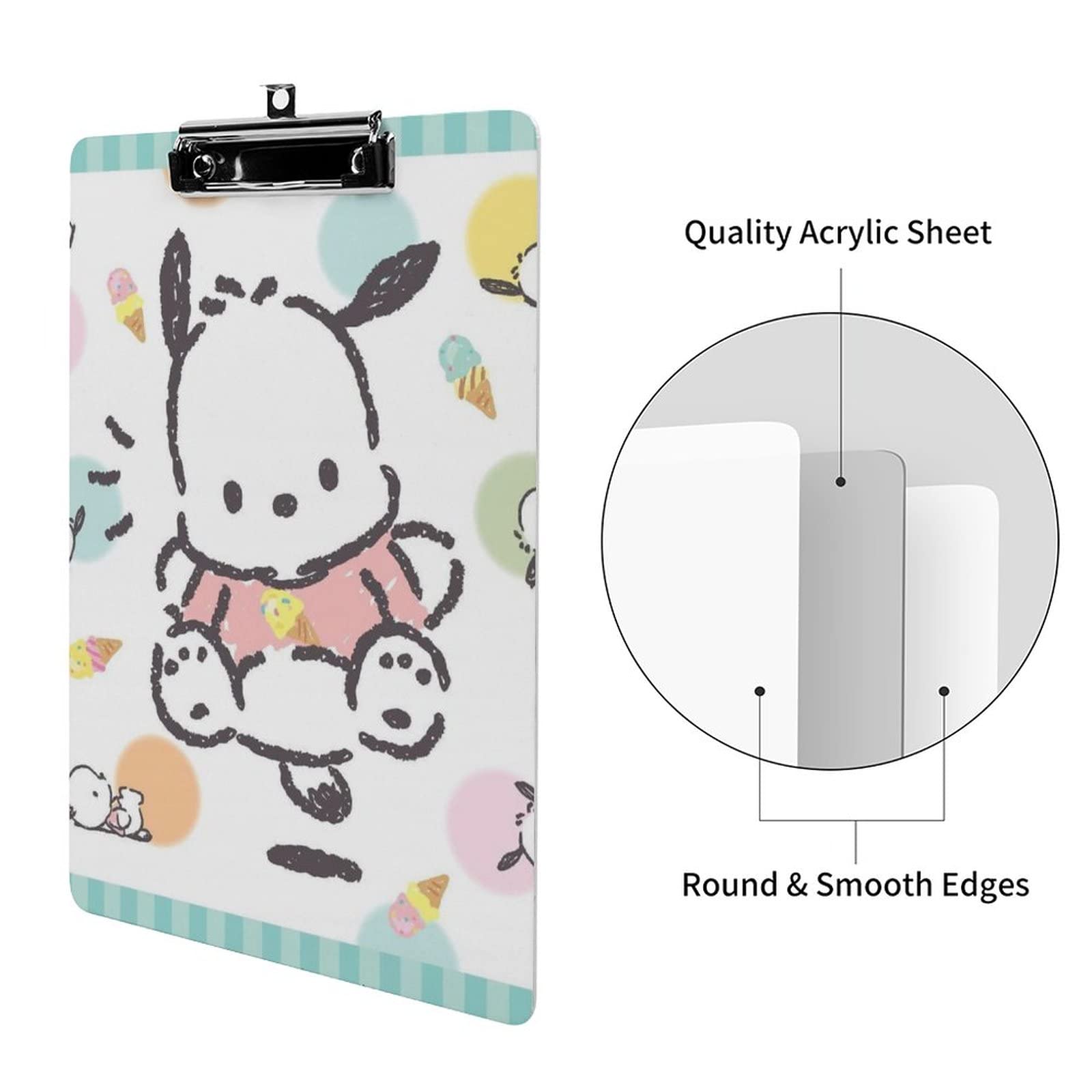 Amazon.co.jp: ポチャッコ クリップボード A4 キャラクター