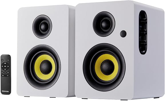 Sanyun SW206 80W 2.0 Active Bookshelf Speakers, Dual-Mode Creator & Music