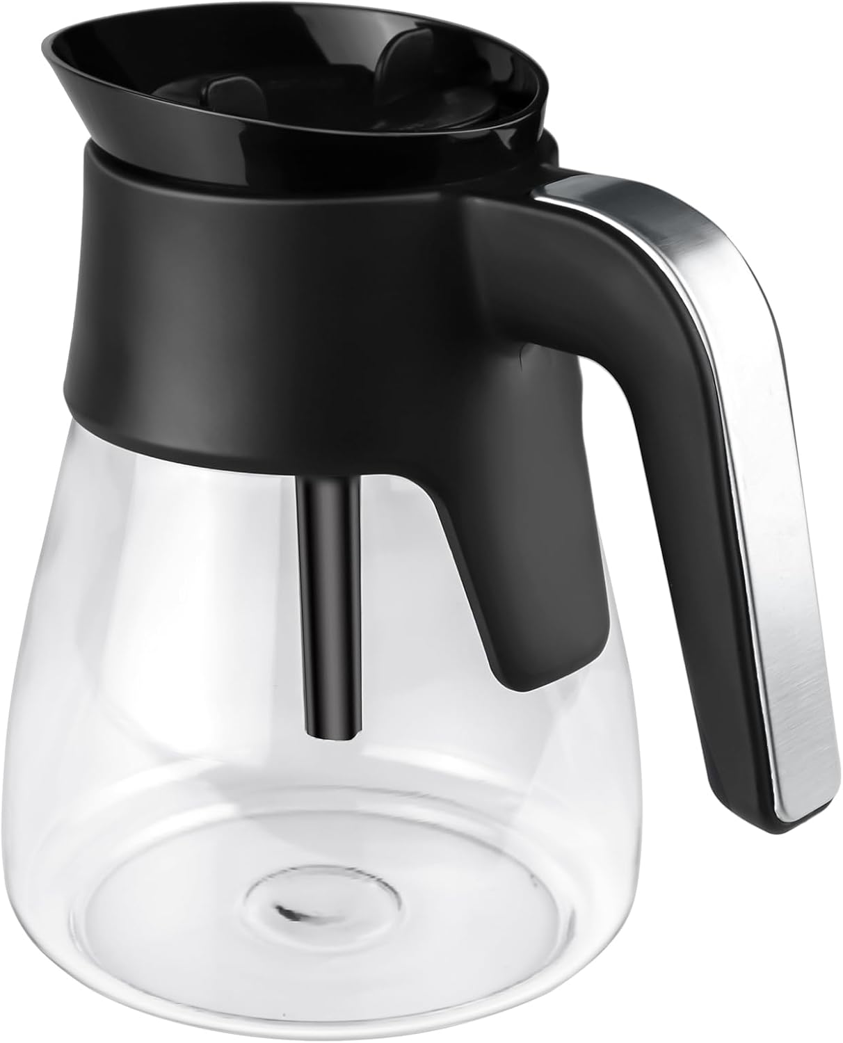 10-Cup Glass Carafe Replacement Compatible with Ninja CM401 CM371 CP301 Specialty Hot & Iced Coffee Makers, Replacement 50 oz Coffee Pot with Brew-Through Lid for Ninja CM300 CM400 CP300 CF091