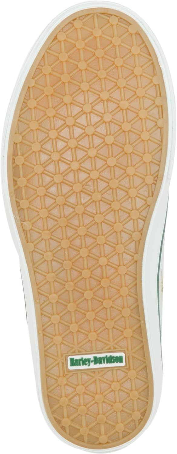 Harley-Davidson Women's Torland Sneaker, White, 7.5