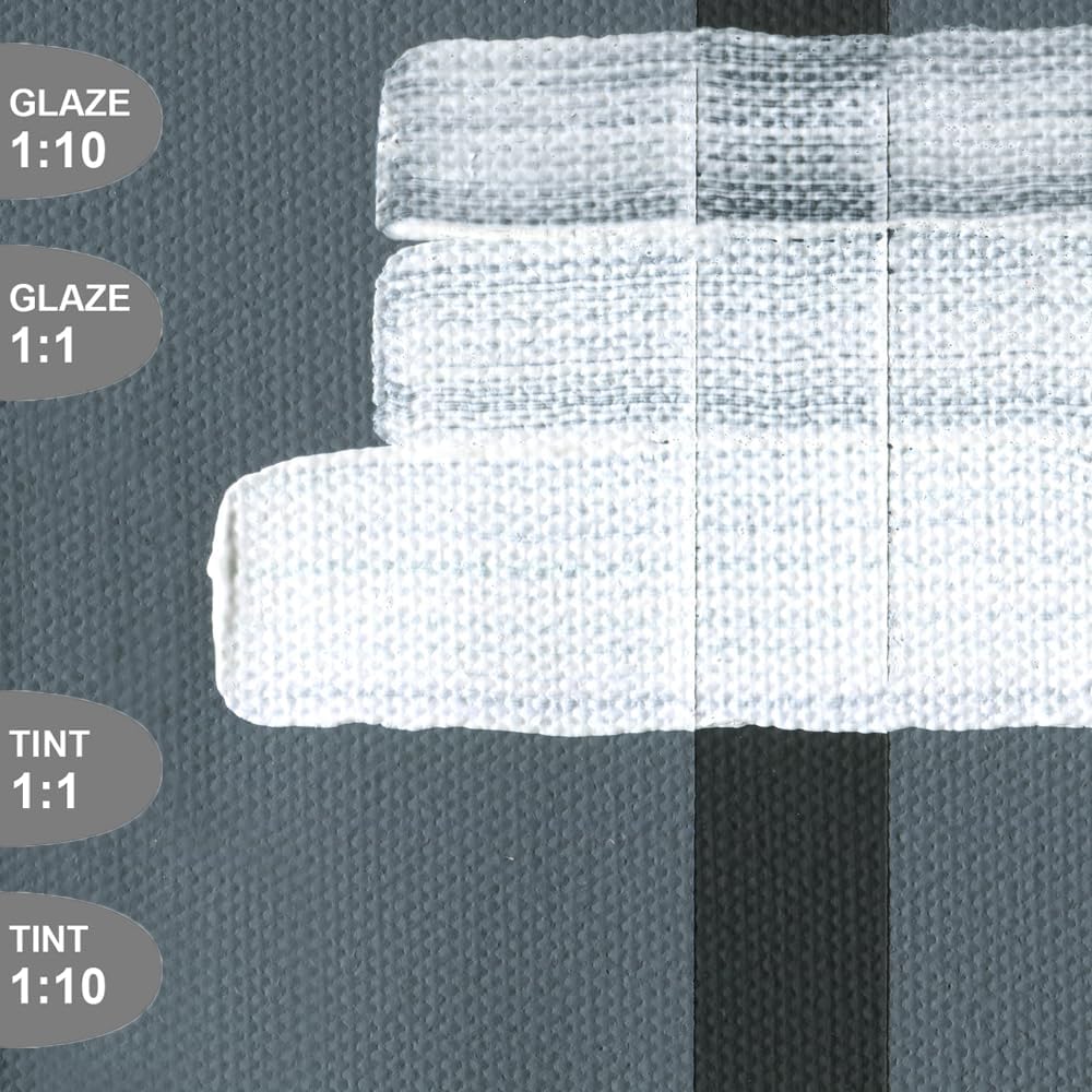 GOLDEN Heavy Body Acrylics, Titanium White, 16 fl. oz. Jar, Professional Acrylic Paint, Opaque