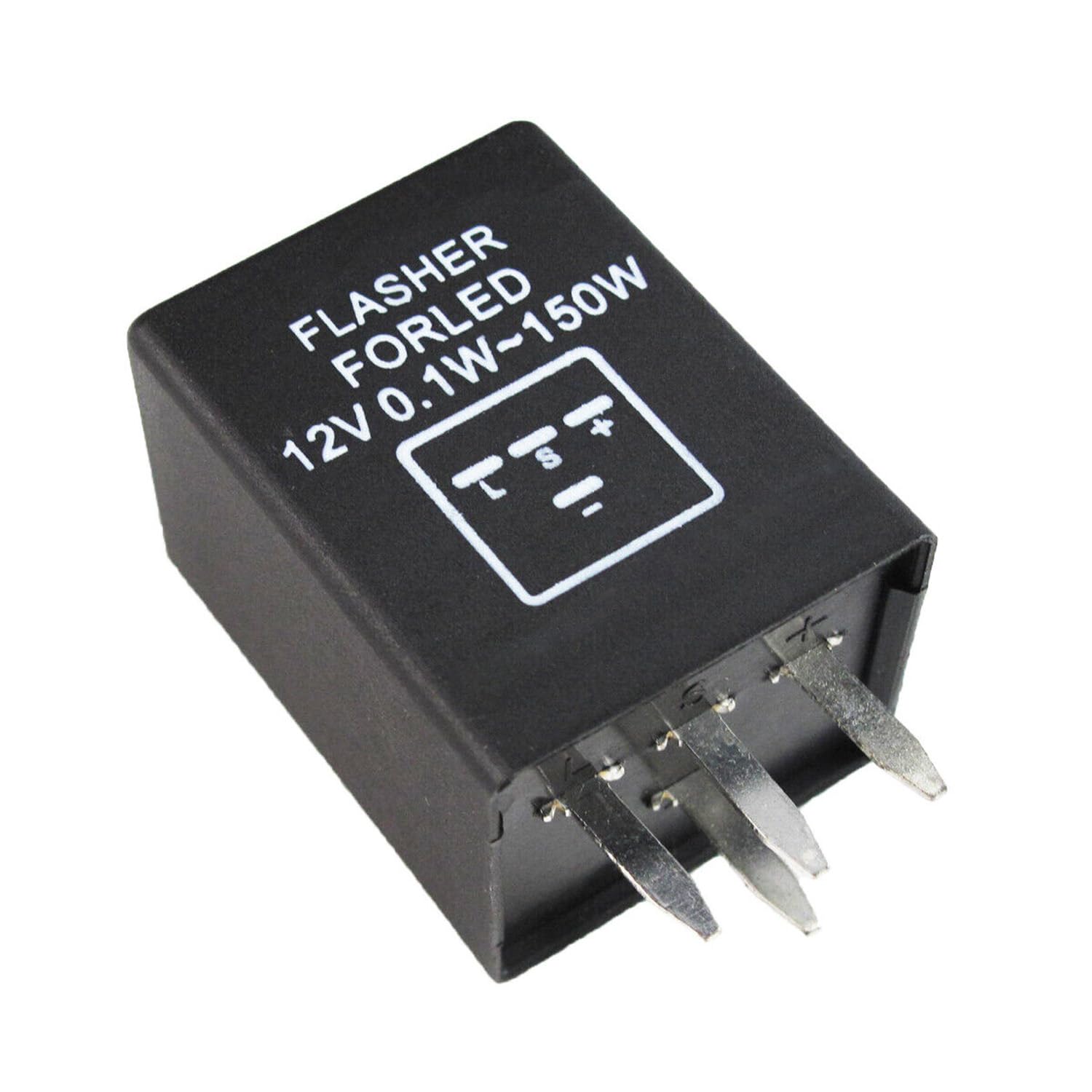 SOCAL-LED LIGHTING 4-Pin EP29 EP29N Electronic LED Flasher Relay for Fix Turn Signal Bulbs Hyper Flash Issue fits for 1996-2005 Cadillac Chevrolet GMC