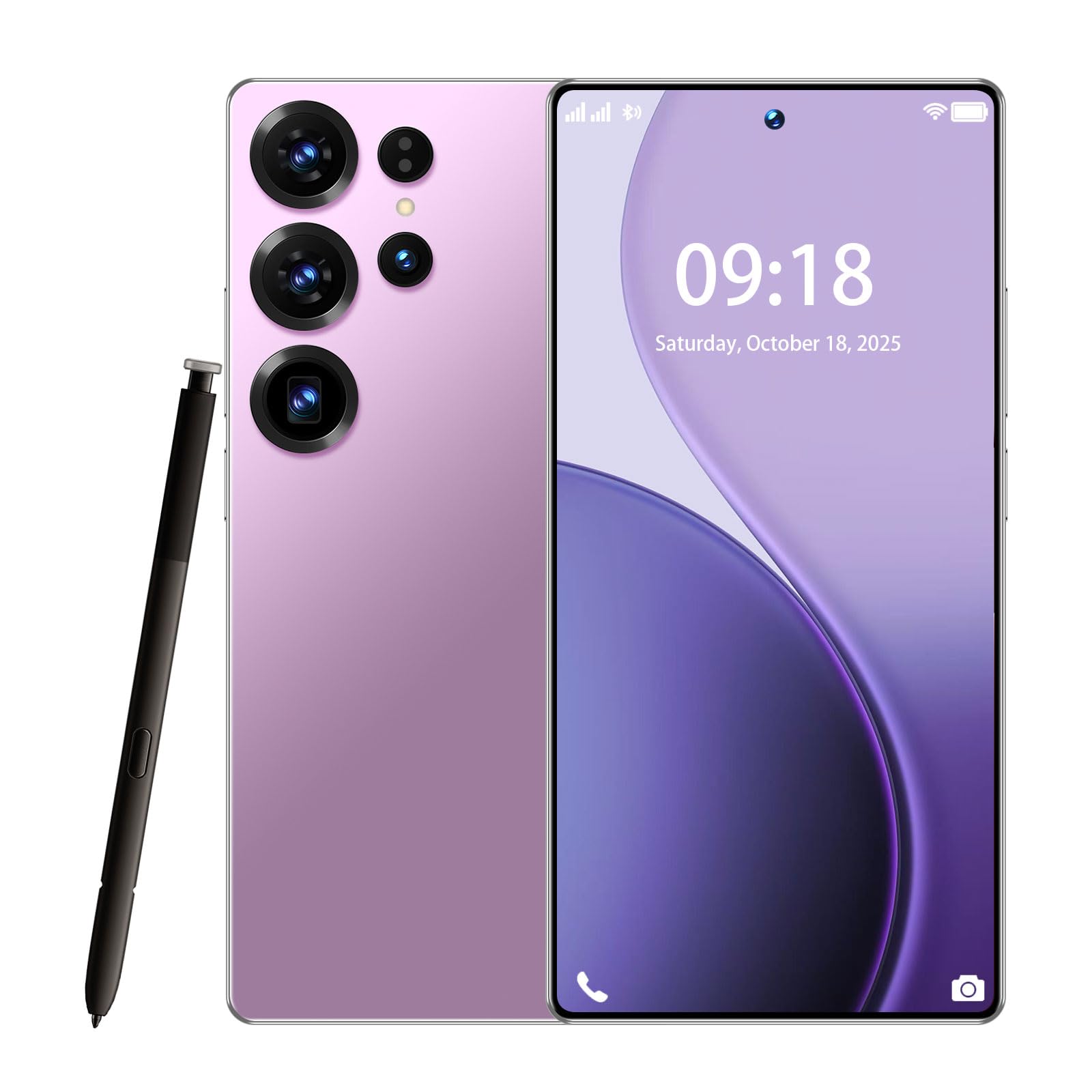 OBXIN S25 Ultra Unlocked Phone,16GB+512GB Smartphones and Android 16, 7000mAh+6.9"+120Hz Unlocked Cell Phone, 108MP Dual Camera/Dual SIM/Facial Recognition (Blue) — view 10