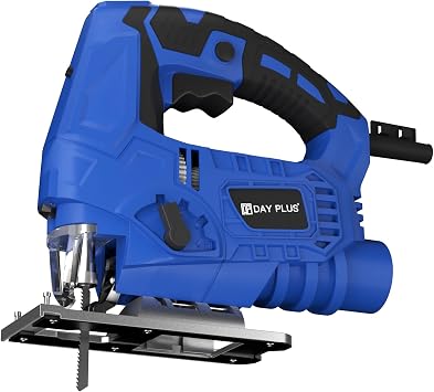 3000W Electric Jigsaw Cutter 6 Speed Laser Guide 45  Pendulum Wood Metal Jig Saw, 100mm Wood Cutting, 10mm Steel Cutting, 30mm Plastic Cutting 2M Wire